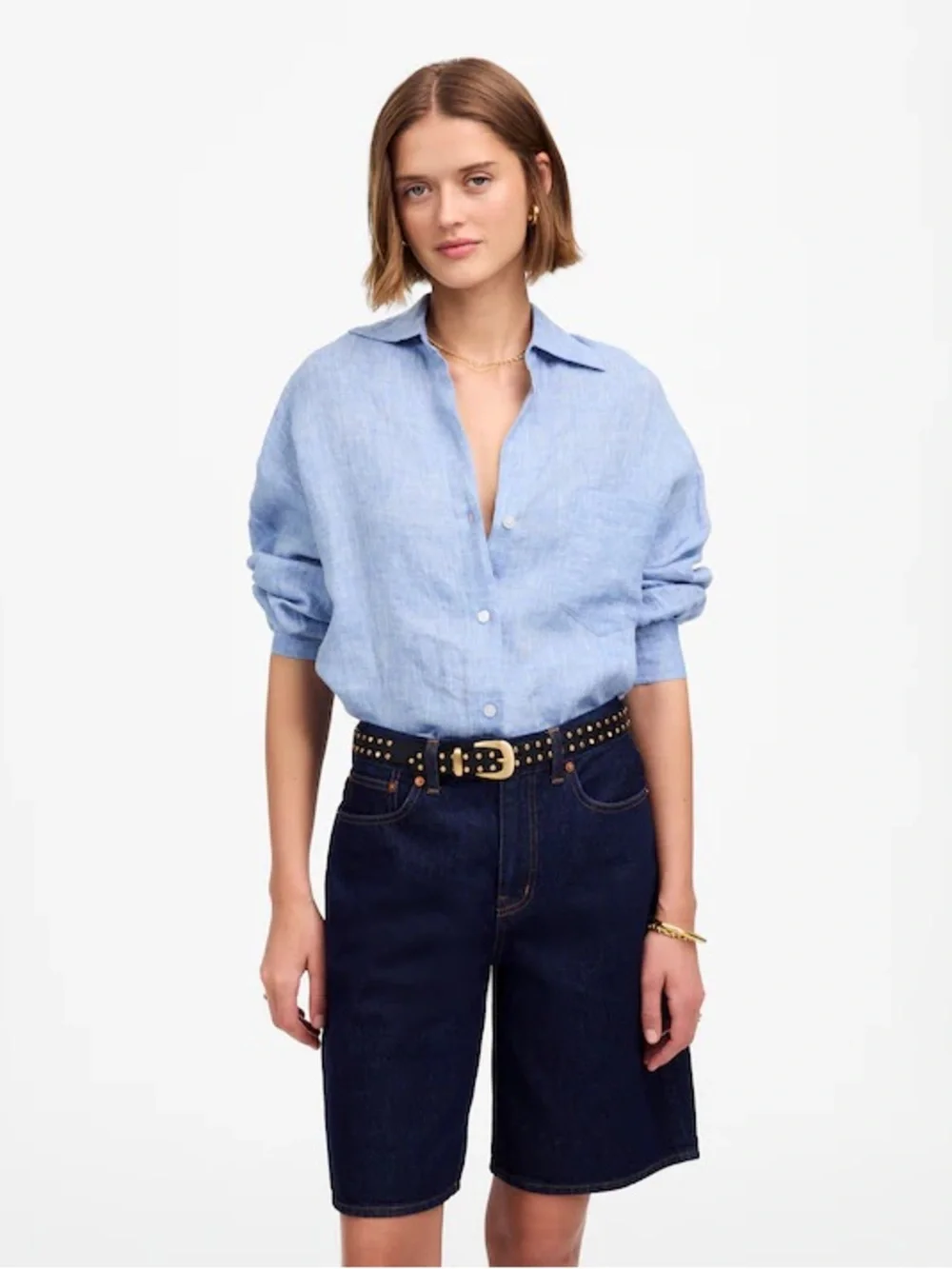 Madewell 1997 Denim Bermuda Short in Bronxville Wash